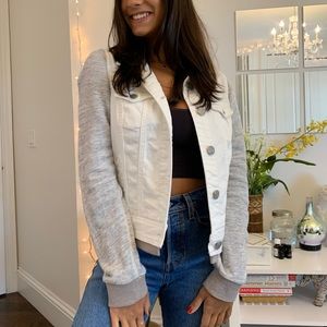 American Eagle Outfitters Jean/Sweater Jacket